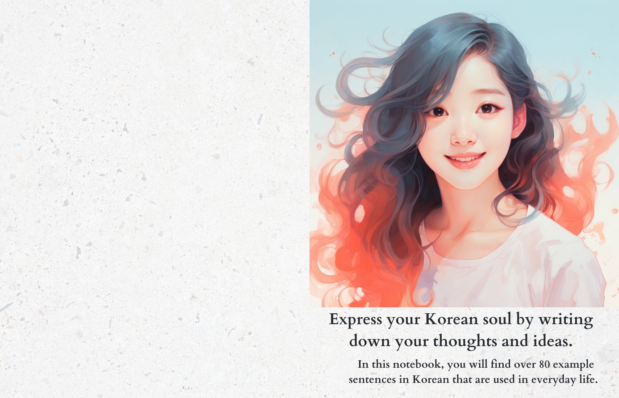 Express Your Korean Soul notebook