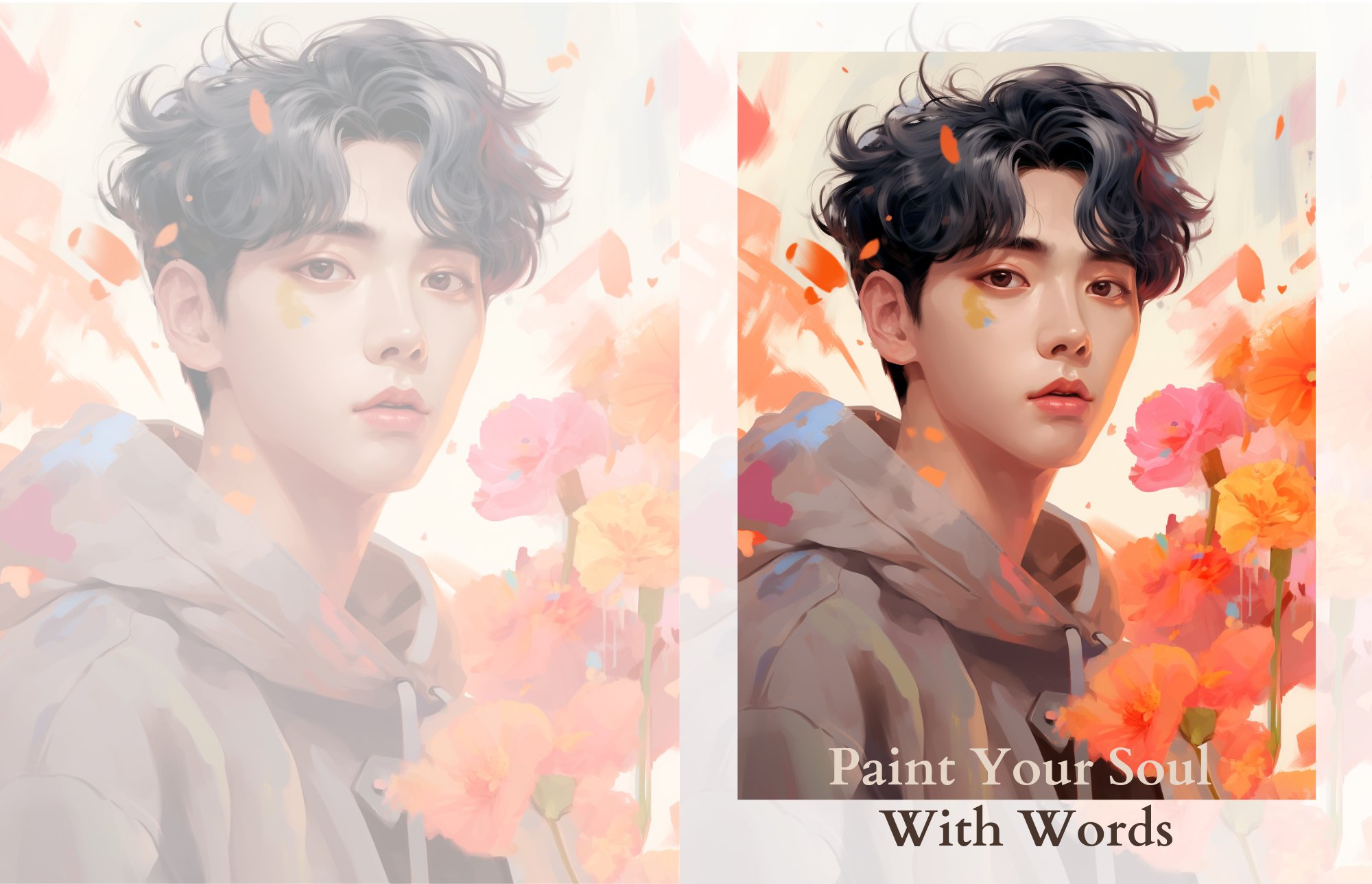 Paint Your Soul With Words notebook